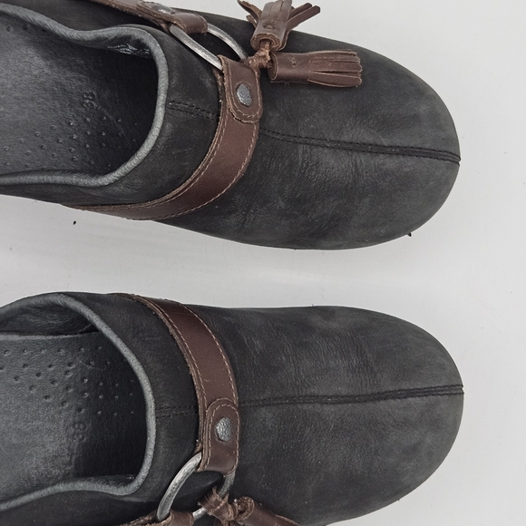 Dansko Shandi nubuck leather clogs size 38 US size 7.5/8 - Picture 12 of 16